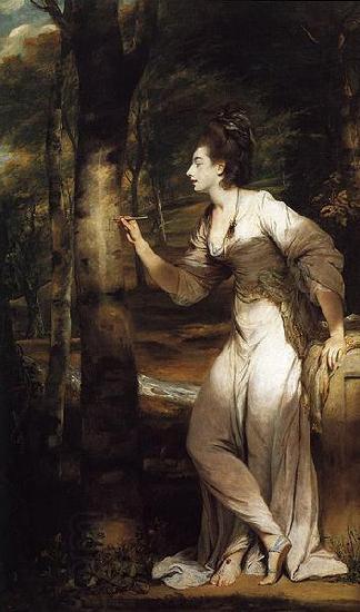 Sir Joshua Reynolds Mrs Richard Bennett Lloyd China oil painting art